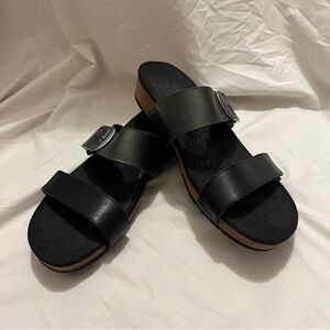 Aetrex Daisy Black Sandal - EUR 40